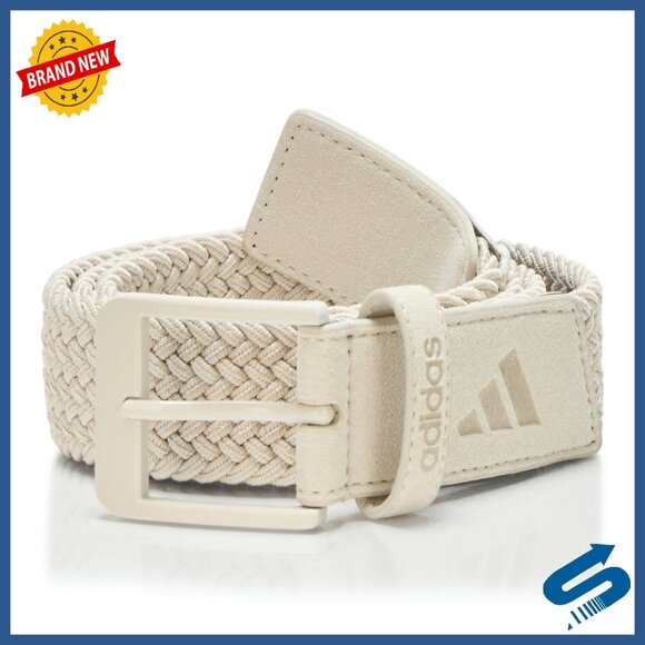 Braided Stretch Golf Belt Metal Buckle 1.5